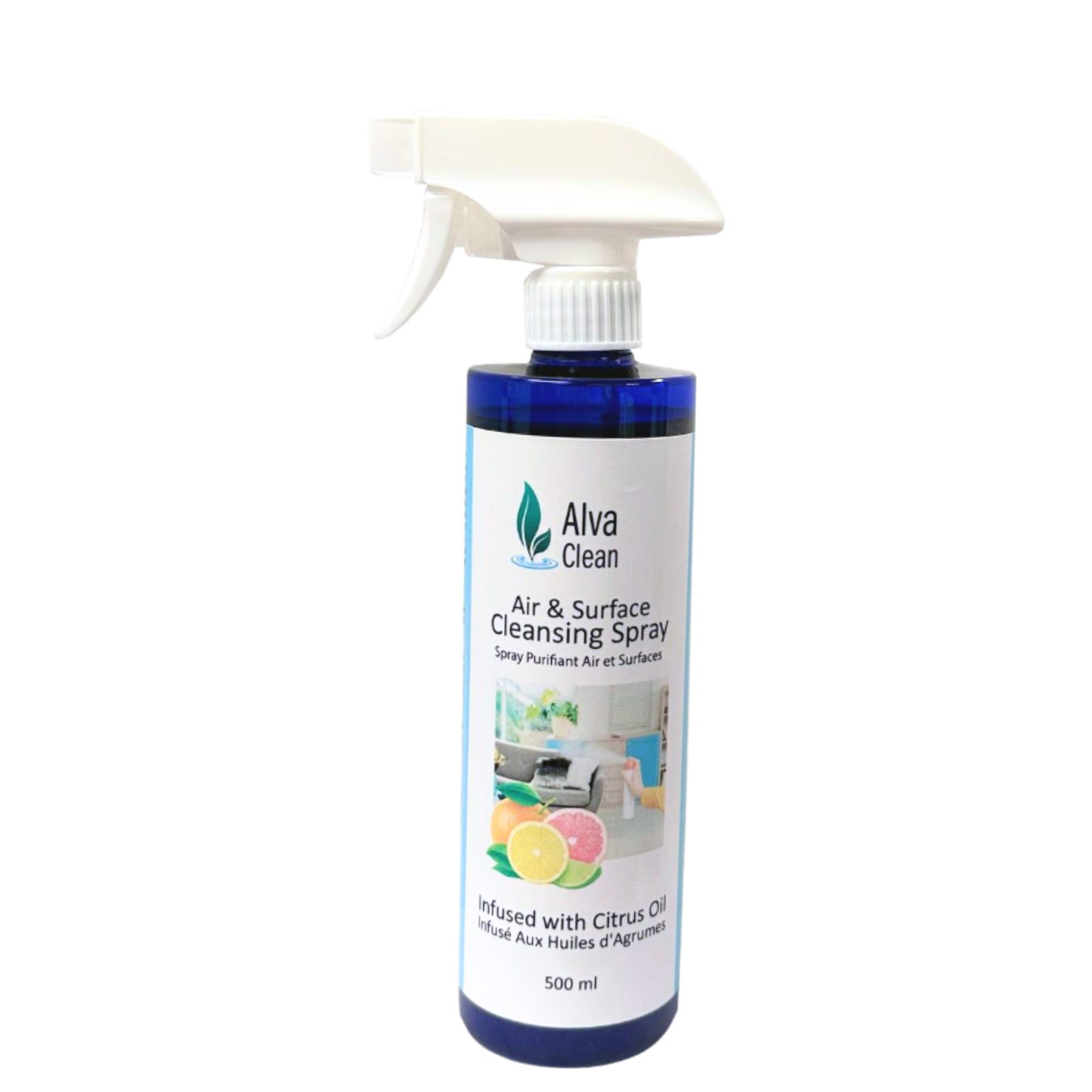 Air & Surface Cleansing Spray – Infused with Citrus Oils 500ml - Image 2