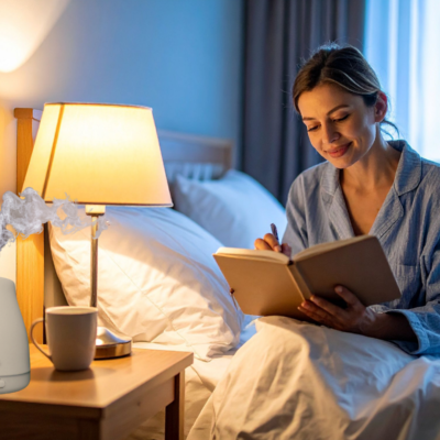 White Jasmine Breeze LED multi-color lights 300 ml