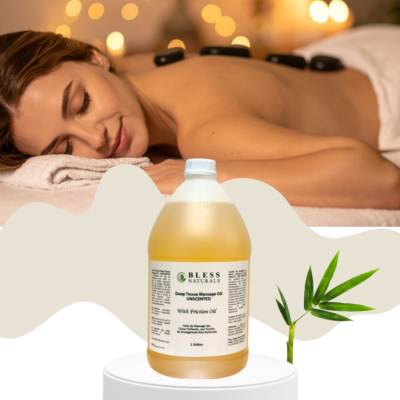 Unscented Deep Tissue Massage Oil 1Gallon