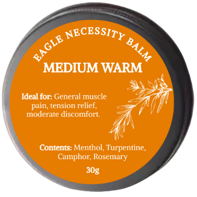 Medium Warm Balm – 30 ml Tin Jar - Image 2