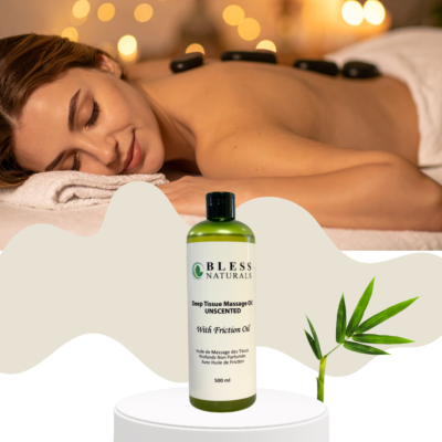 Unscented Deep Massage Oil 500ml