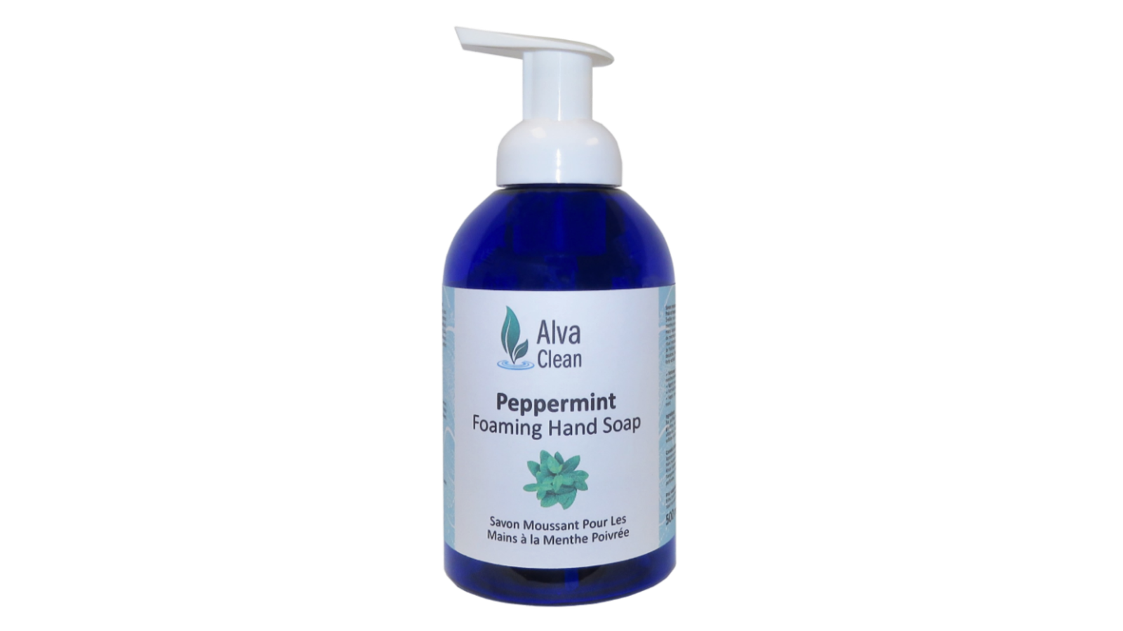 Peppermint Foaming Hand Soap 500ml - Image 2