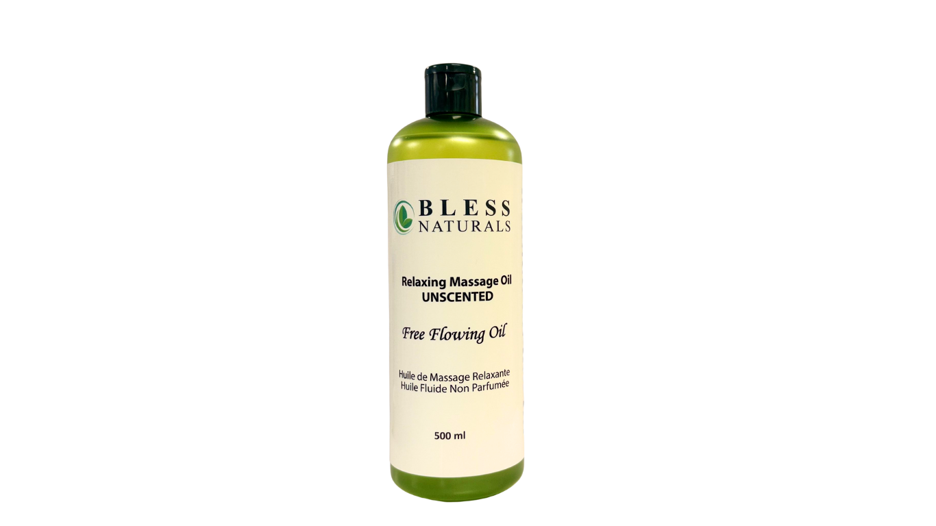 Unscented Relaxing Soft Massage Oil 500ml - Image 2