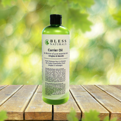 Bless Naturals Carrier Oil 500 ml for dilution of pure essential oils (singles & blends)